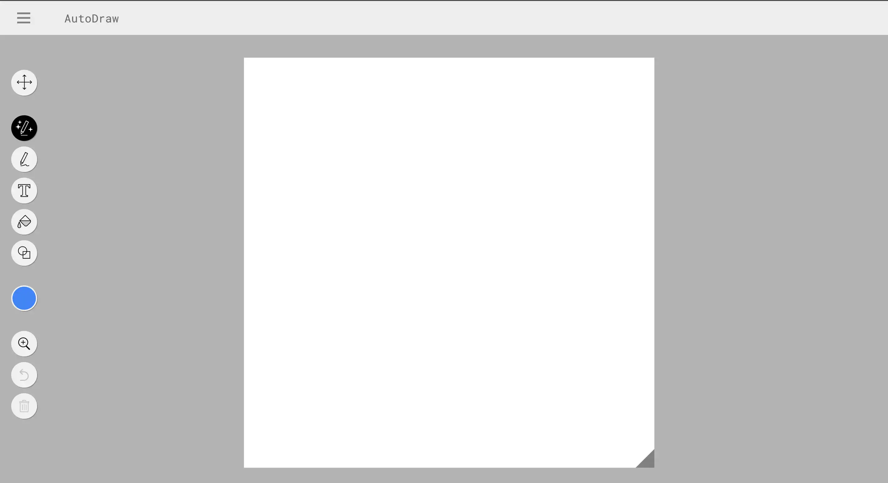 AutoDraw 产品界面截图